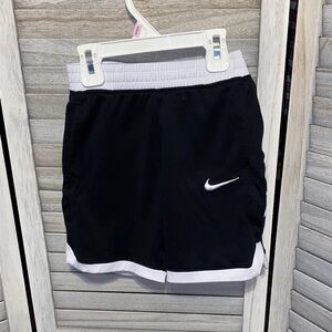 Nike Black and White Sports Shorts